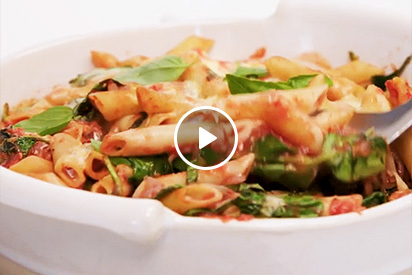 Cheat’s Italian pasta bake image