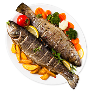 Trout with Vegetables image
